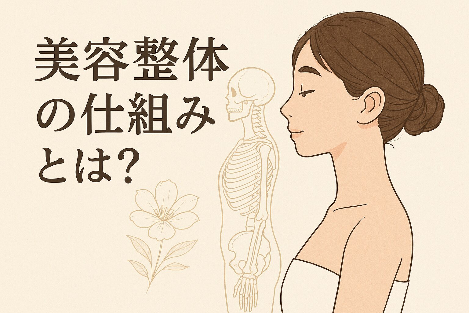 【美容整体の仕組みとは？】骨格から美しさを整える方法と当院の特徴を徹底解説